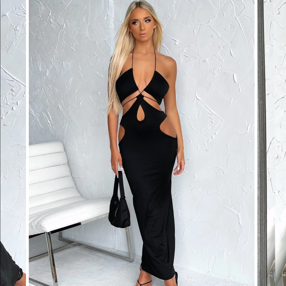 Outcast Clothing Fireball Maxi Dress Size XXS